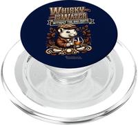 Whisky Is Water Without The Bad Parts Mouse con Scotch PopSockets PopGrip per MagSafe