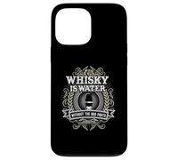 Whisky Is Water Without The Bad Parts per fan del whisky Custodia per iPhone 13 Pro Max