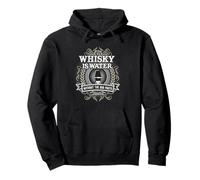 Whisky Is Water Without The Bad Parts per Fan del Whisky Felpa con Cappuccio