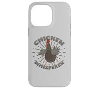 Whisperer di pollo che dice per gli appassionati di pollo Custodia per iPhone 14 Pro Max