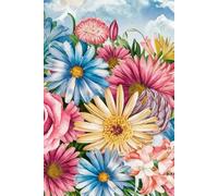 Whispering Petals: Watercolor Flower Journal: 110 Pages of Gentle Floral Art for Thoughtful Writing