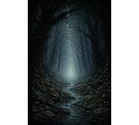 Whispering Woods: A Dark Forest Notebook for Thoughts, Sketches, and Secrets