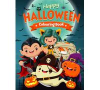 Whispers of Halloween: Cute & Creepy Coloring Pages: Cute Ghosts, Pumpkins & Monsters to Color and Enjoy