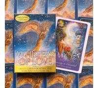 WHISPERS OF LOVE Oracle Cards Deck Esoteric Fortune Telling Blue Angel Nuovo