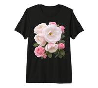 Whispers of Roses Soft Light And Quiet Elegance Forme Mania Maglietta Premium