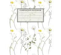 Whispers Of Spring: Blank Notebook To Write In, Composition Notebook, Notebook For School, Study, College, Work, Floral Notebook