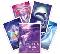 Whispers Of The Dolphin Heart Oracle Cards Deck With Guidebook By Blue Angel