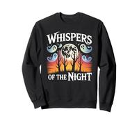 Whispers of The Night - Simpatica Maglietta per Halloween con Fantasmi e Fantasmi Felpa