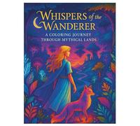Whispers of the Wanderer: A Coloring Journey Through Mythical Lands