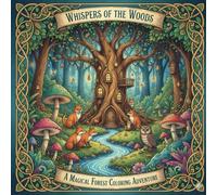Whispers Of The Woods: A Magical Forest Coloring Adventure