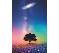 Whispers to the Universe Journal: Colorful Galaxy Themed Blank Pages Diary or Notebook to write down Manifestation and Gratitude