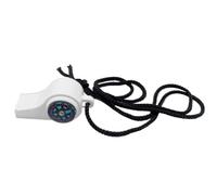 Whistle - 6.1x3.4cm ABS Compass Camping Signal Safety Tool