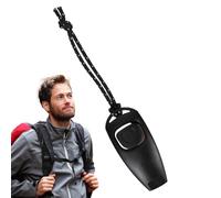Whistle da difesa leggera - Strumento di sicurezza ad alto decibel | Formazione multifunzionale e accessorio sportivo all'aria aperta, fischietto di sopravvivenza di emergenza per escursionismo