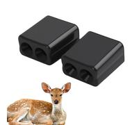 Whistle Di Cervo Per Auto - Protettore Ad Ultrasuoni Da 1 Coppia | Accessorio Per Dispositivi Di Avviso Di Avviso Di Fauna Selvatica, Sicuro Per I Veicoli Che Guidano La Consapevolezza Della Strada Pe