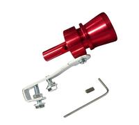 Whistle di scarico - 1,37 pollici Turbo Sound Whistle | Tubo di scarico in alluminio Turbo | Sound Booster per tubo silenziatore, turbo fischio per la modifica automatica