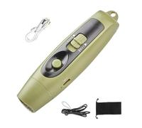 Whistle Elettronico - Gadget Fischio Multiplo, 3 Computer Portatile Diversi | Whistle Di Sicurezza Sportiva All'Aperto, USB Ricaricabile Con Cordino E Luce, Un Fischio A