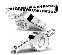 Whistle Thank You Regali di calcio per allenatori insegnanti fischio allenatore di emergenza arbitro bagnino fischio forte per uomini donne arbitri allenatori scuola allenatori sportivi fischio con cordino regalo per allenatori.