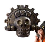 Whistle, Whistle, Cultural Death Whistle, Aztec Inspired Whistle, Loud Skull Sound, Unico Whistle Design, Historical Death Whistle, Traditional Aztec Whistle, Powerful Sound Whistle, Handcraf