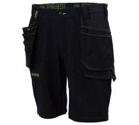 Whistler 4-Way Elasticizzato Leggero Pantaloncini, Nero - 107cm Girovita - 42W