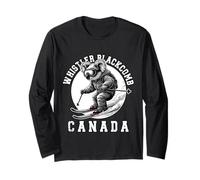 Whistler Blackcomb Koala Bear Canada Stazione sciistica Maglia a Manica