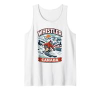 Whistler Canada Ski, Grafica retrò Montana Canotta