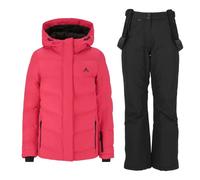Whistler Cheno Set da sci, da donna, rød/sort