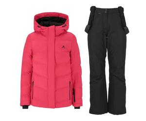 Whistler Cheno Set da sci, da donna, rød/sort