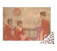 Whistler Rompicapo in Legno Per Adulti, Puzzle museo, Puzzles opere d'arte famose nel mondo 1000 Pezzi Giochi Educativi, arte Puzzle Impegnativi, Regalo Per Amore E Amico
