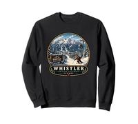 Whistler Ski Resort British Columbia Snowboard Divertimento Felpa