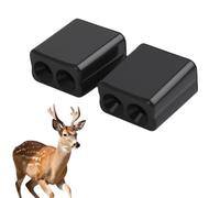 Whistles di cervo ad ultrasuoni da 1 coppia - Dispositivi di avvertimento per avvisi di cervo, ad alta frequenza, campeggio repellente per la fauna selvatica, viaggi su strada, guida | Fischietti di c