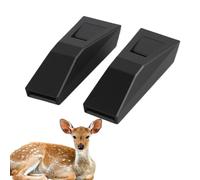 Whistles di cervo ad ultrasuoni da 1 coppia - Dispositivi di avvertimento per avvisi di cervo, ad alta frequenza, campeggio repellente per la fauna selvatica, viaggi su strada, guida | Fischietti di c