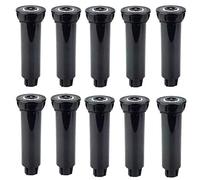 Whisverse 10 pezzi -Up Sprinkler Sprinkler Utensili da prato, testa di spruzzatura per giardinaggio a 360 gradi