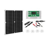 Whisverse 200W Pannello Solare Kit 50A 12V Caricabatteria Controller Barca