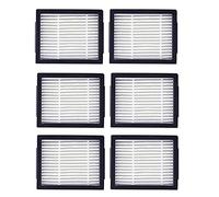 Whisverse 6PCS Hepa Filtro Parti di Ricambio per I3/I3+/I4/I7/I7+/E5/E6/E7 Robot Vacuum Ricambi Accessori
