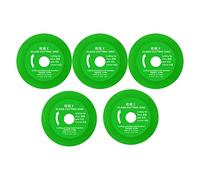 Whisverse Dischi da taglio in vetro, confezione da 5 pezzi, per 4 smerigliatrici angolari, dischi diamantati