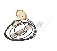 Whisverse Pickup piezo-elettrico con 3 trasduttori Pickup per chitarra autoadesiva Pin Jack Soundboard per ukulele chitarre classiche