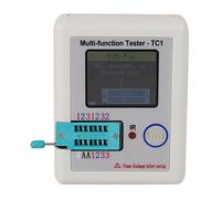 Whisverse Tester multifunzione -TC1 Transistor Tester TFT Diodo Triodo Capacitance Meter NPN PNP MOSFET Pocke Display colorato