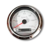 White 0-120KM/H Waterproof Digital GPS Speedometer For Car Marine Boat Truck New