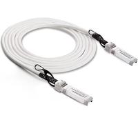 [White] 10G SFP+ DAC Cavo 3-Meter(9.8ft), Twinax SFP+ Cavo per Cisco SFP-H10GB-CU3M, Meraki, Ubiquiti UniFi, D-Link, Supermicro, Mikrotik, Open Switches