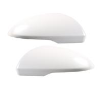 White 1Pair Side Rearview Mirror Cover Cap Fit For Kia Optima K5 16-2020 ABS