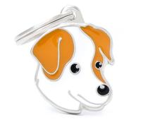 WHITE AND BROWN JACK RUSSELL