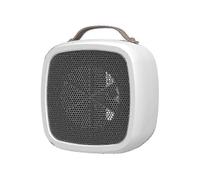(White) Battery Powered Space Heater - Compact Electric Mini Fan Heater With Thermostat-yzy