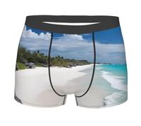 White Beach Mutande Traspirante Mutande Uomo Boxer Vita Elastica Biancheria Intima da Uomo XL