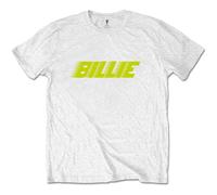White Billie Eilish Racer Logo 2 ufficiale Uomo maglietta unisex