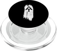 White Blaze Appalachian Trail AT Minimalist Hiking Retro PopSockets PopGrip per MagSafe
