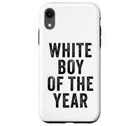 White Boy of The Year - Funny Handsome Cool Men's Humor Custodia per iPhone XR