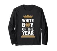 WHITE BOY OF THE YEAR Trofeo Calcio Corona Orgoglio Fan Maglia a Manica