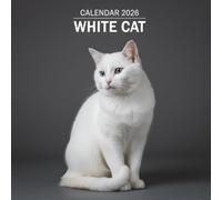 White Cat Calendar 2026: A Year of Pure Elegance and Gentle Charm