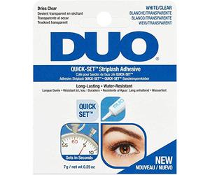 White/Clear DUO Eyelash Adhesive Waterproof Glue 7g .25oz