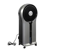 White - Condizionatore Portatile Multifunzione Modello Dodi, Ventilatore Portatile, Raffrescatore D'aria, Deumidificatore Casa, Con Ruote, Display, Telecomando, Ghiaccine